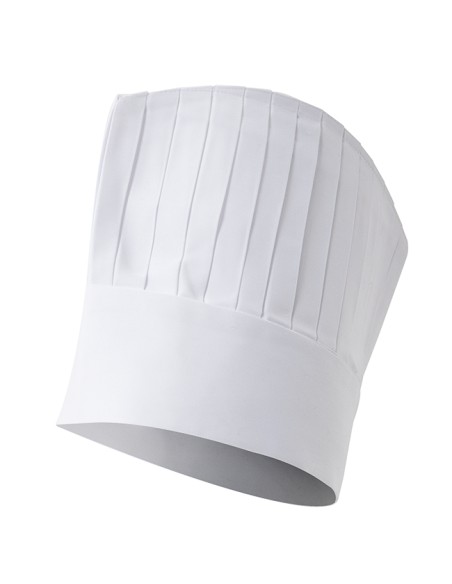 GORRO COCINERO. BLANCO